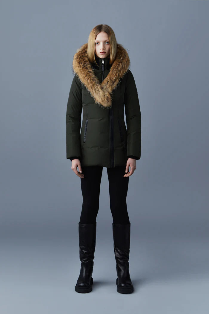 Mackage coat with fur online